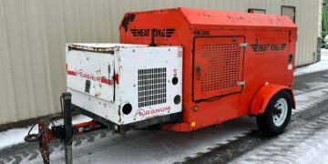 2011-Heat-King-HK300-Ground-Heater-Concrete-Curer-Diesel-Glycol-Heating-Excavation-Machine