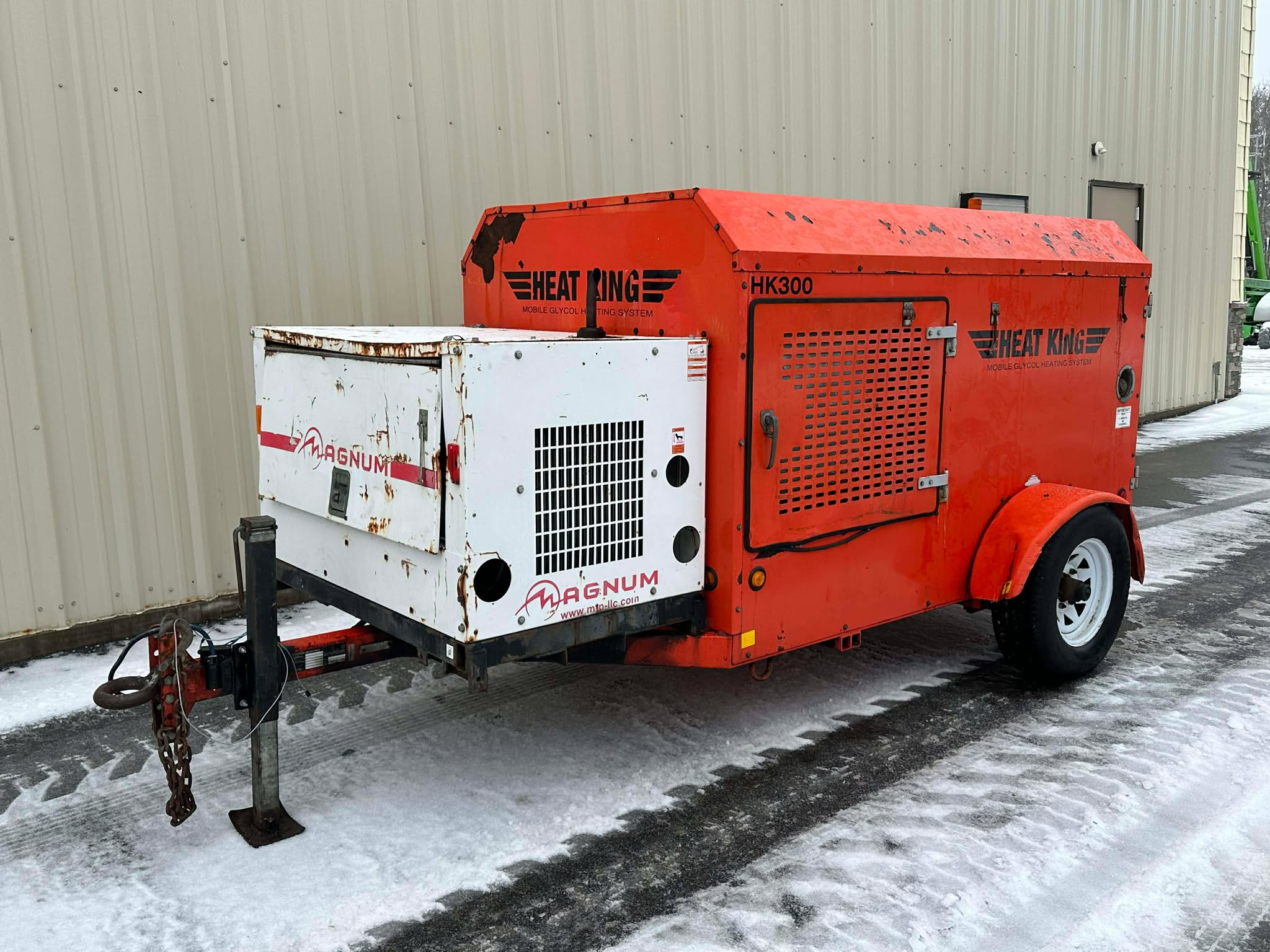 2011-Heat-King-HK300-Ground-Heater-Concrete-Curer-Diesel-Glycol-Heating-Excavation-Machine