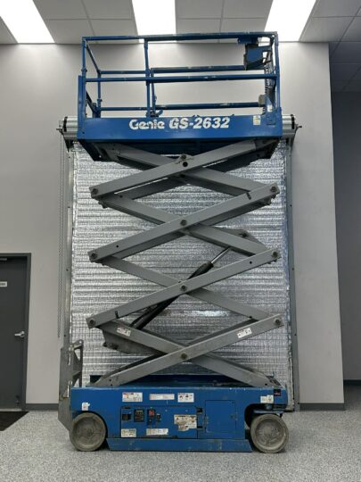 2016-Genie-GS-2632-Electric-Scissor-Lift-Interior-Lift-Man-Lift-Diesel-Gas-Hybrid-Electric-JLG-Skytrak-MEC-Manitou-Haulotte-Skyjack