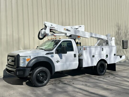 2016-Ford-F550-Altec-Utility-Lineman-Contruction-Boom-Terex-Truck-Bucket-Truck-Diesel-4X4-Utility-Work-Truck