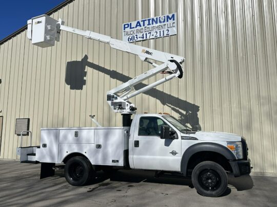 2016-Ford-F550-Altec-Utility-Lineman-Contruction-Boom-Terex-Truck-Bucket-Truck-Diesel-4X4-Utility-Work-Truck