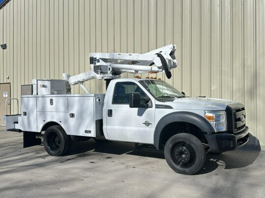2016-Ford-F550-Altec-Utility-Lineman-Contruction-Boom-Terex-Truck-Bucket-Truck-Diesel-4X4-Utility-Work-Truck