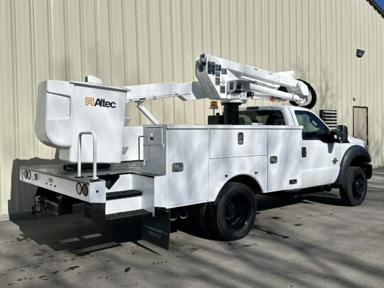 2016-Ford-F550-Altec-Utility-Lineman-Contruction-Boom-Terex-Truck-Bucket-Truck-Diesel-4X4-Utility-Work-Truck
