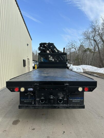 2014-Freightliner-114SD-Hiab-Knuckle-Boom-Crane-Truck-Cormach-Palfinger-Knuckle Crane-Diesel-Automatic-18 Speed-Form Truck-Concrete-Crane