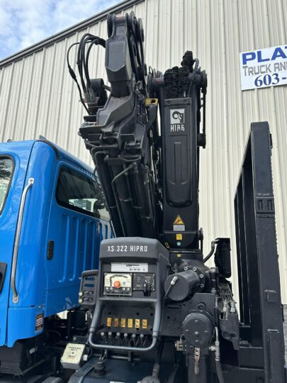 2014-Freightliner-114SD-Hiab-Knuckle-Boom-Crane-Truck-Cormach-Palfinger-Knuckle Crane-Diesel-Automatic-18 Speed-Form Truck-Concrete-Crane