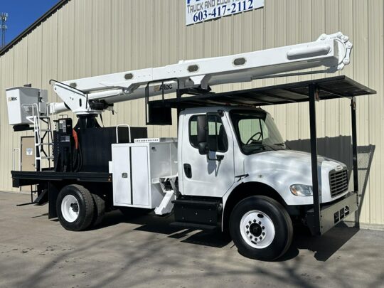 2014-Freightliner-M2-Altec-RM-Rear-Mount-Elevator-Forestry-Bucket-Boom-Truck-Diesel-Auto-Air-Brakes-Altec LRV60E70-75'-4x4-4x2-Peterbilt-Kenworth-Utility-Truck