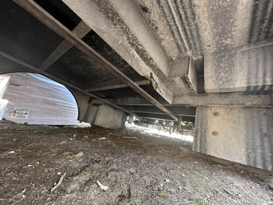 2012 -ADKINS HD 11' ENCLOSED SERVICE BODY