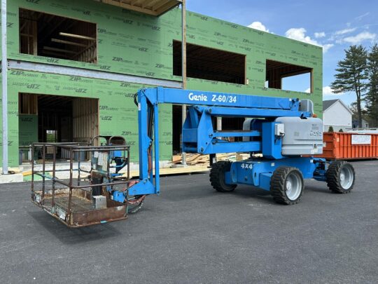 2014-Genie-Z-60/34-4×4-Boom-Man-Lift-Diesel-Hybrid-Electric-Gas-LPG-Construction-Lift-JLG-MEC-Skyjack-Snorkel-Niftylift-Haulotte-60'-Articulating-4x2-Exterior-Lift