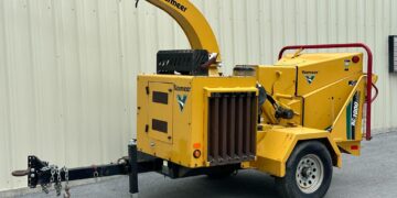 2021-Vermeer-BC1000XL-Diesel-Gas-12"-Wood-Chipper-Bandit-Altec-Vermeer-Morbark