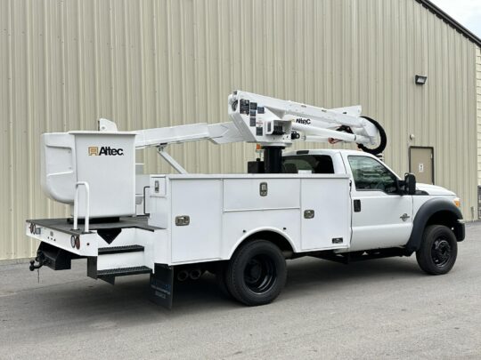 2016-Ford-F550-Altec-Utility-Lineman-Contruction-Boom-Terex-Truck-Bucket-Truck-Diesel-4X4-Utility-Work-Truck