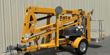 2024-Haulotte-3522A-Tow-Behind-Man-Lift-Electric-Diesel-Gas-Hybrid-Niftylift-Dino-JLG-Genie-MEC-Manitou-Aerial-Aerial Lift-Platform Lift