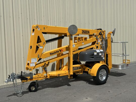 2024-Haulotte-3522A-Tow-Behind-Man-Lift-Electric-Diesel-Gas-Hybrid-Niftylift-Dino-JLG-Genie-MEC-Manitou-Aerial-Aerial Lift-Platform Lift