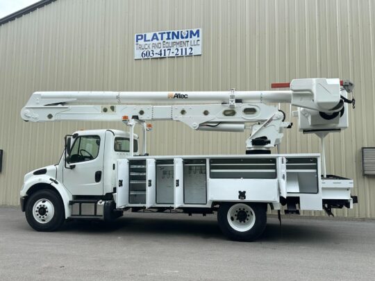 2017-Freightliner-M2-106-Altec-Utility-Material-Handler-Bucket-Boom-Truck-Diesel-Automatic-Terex-Versalift-Cummins-Crane-Linework-Storm-Stormchasers-Stormwork