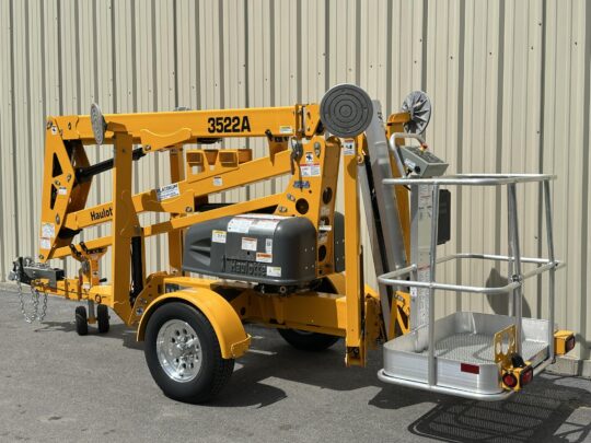 2024-Haulotte-3522A-Tow-Behind-Man-Lift-Electric-Diesel-Gas-Hybrid-Niftylift-Dino-JLG-Genie-MEC-Manitou-Aerial-Aerial Lift-Platform Lift