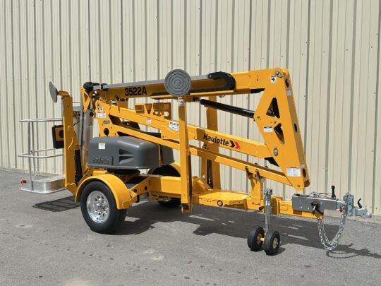 2024-Haulotte-3522A-Tow-Behind-Man-Lift-Electric-Diesel-Gas-Hybrid-Niftylift-Dino-JLG-Genie-MEC-Manitou-Aerial-Aerial Lift-Platform Lift