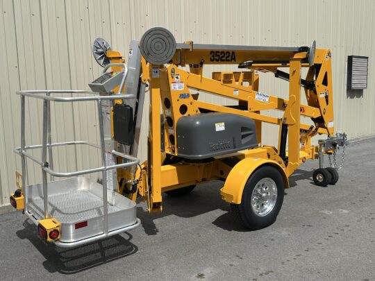 2024-Haulotte-3522A-Tow-Behind-Man-Lift-Electric-Diesel-Gas-Hybrid-Niftylift-Dino-JLG-Genie-MEC-Manitou-Aerial-Aerial Lift-Platform Lift