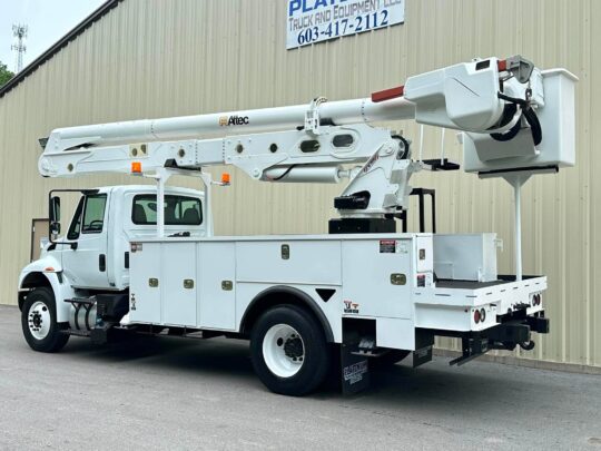 2019-International-4300-Altec-AA55-AM55-Utility-Bucket-Material-Handler-Boom-Storm-Truck-Bucket-Truck-Diesel-Cummins-Auto-A/C-Linework