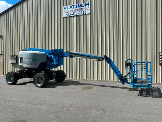 2015-Genie-Z-62/40-4x4-Boom-Man-Lift-Construction Lift-Genie Dealer-Diesel-Dual Fuel-JLG-Skytrak-Snorkel-Haulotte-Manitou