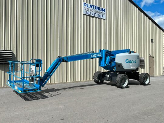 2015-Genie-Z-62/40-4x4-Boom-Man-Lift-Construction Lift-Genie Dealer-Diesel-Dual Fuel-JLG-Skytrak-Snorkel-Haulotte-Manitou