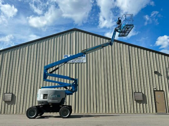 2015-Genie-Z-62/40-4x4-Boom-Man-Lift-Construction Lift-Genie Dealer-Diesel-Dual Fuel-JLG-Skytrak-Snorkel-Haulotte-Manitou