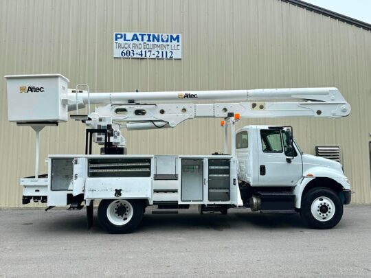 2019-International-4300-Altec-AA55-AM55-Utility-Bucket-Material-Handler-Boom-Storm-Truck-Bucket-Truck-Diesel-Cummins-Auto-A/C-Linework