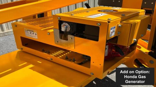 2026-Haulotte-5533A-Tow-Behind-Man-Lift-Cherry-Picker-Boom-Lift-Rental-Tree Work-Diesel-Hybrid-Electric-Loadered-Basket Rotator Kit-Spare-Tire-Generator-Gas-Diesel-Track Set-Drive Set-2WD Assist