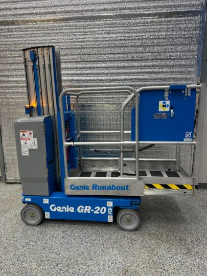 New-2026-Genie-GR-20-Vertical-Mast-Boom-Lift-Gas-Diesel-Electric-20'-Outdoor-Indoor-Lift-Man-Lift