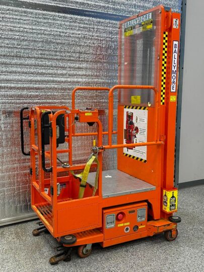 2015-Ballymore-PS-140H-Vertical-Mast-Lift-Material-Handler-Electric-Home Depot Lift