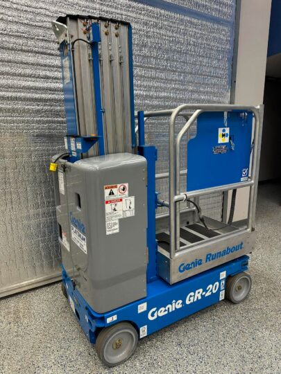 New-2026-Genie-GR-20-Vertical-Mast-Boom-Lift-Gas-Diesel-Electric-20'-Outdoor-Indoor-Lift-Man-Lift